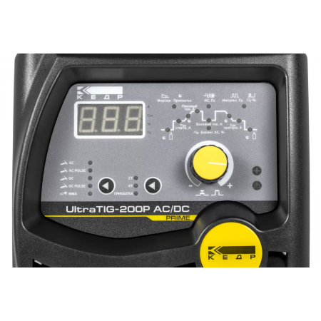 КЕДР Установка аргонодуговой сварки UltraTIG-200P AC/DC (220В, 10-200А) (8009774) КЕДР Установка аргонодуговой сварки UltraTIG-200P AC/DC (220В, 10-200А) (8009774)